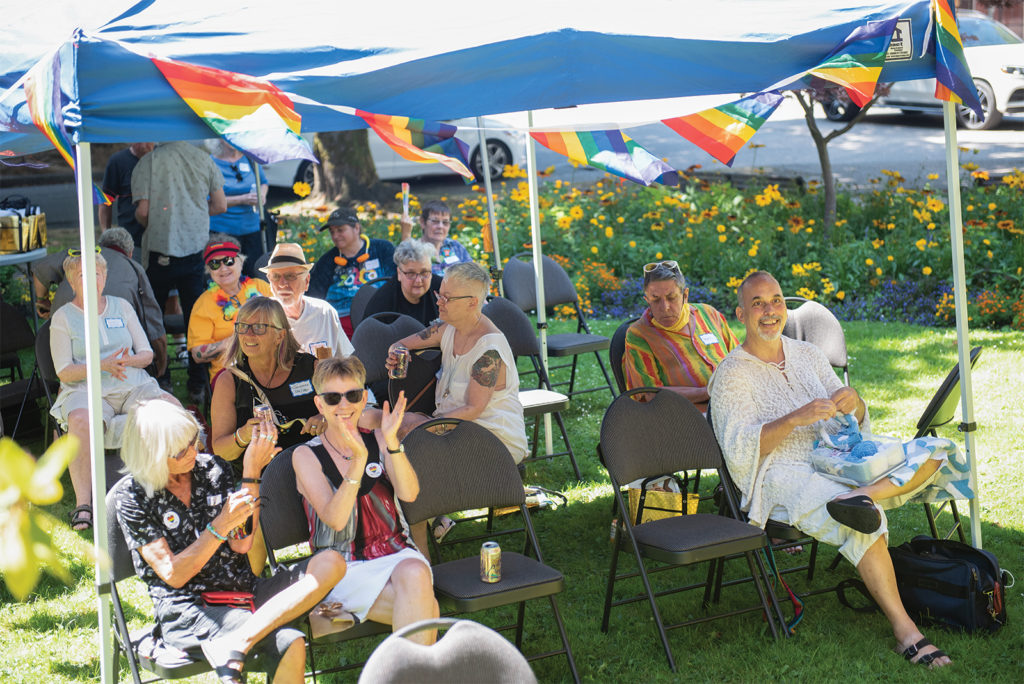 Aging with Pride, QMUNITY celebration for LGBTQ2SAI+ Seniors